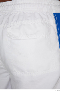 Tiago dressed sports thigh white capri shorts 0010.jpg